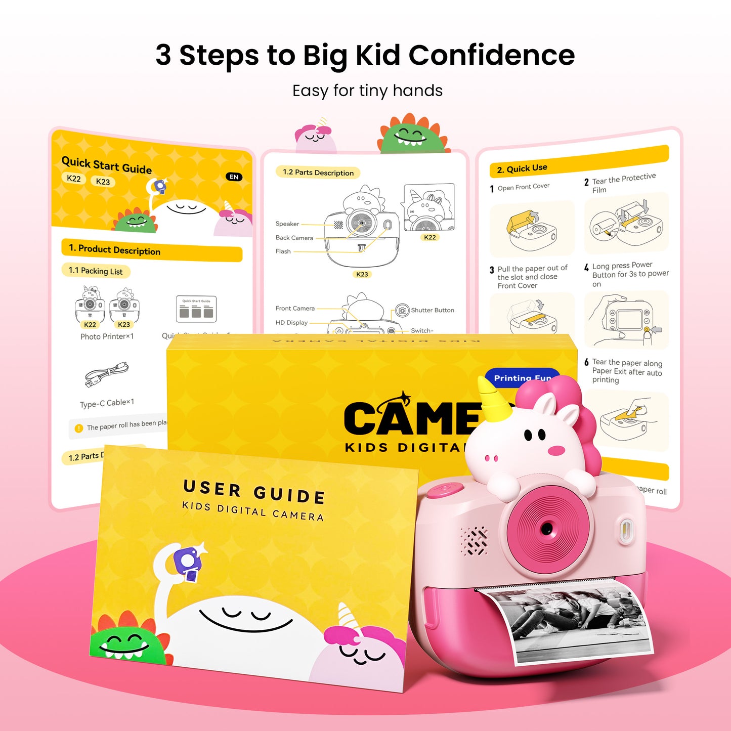 FunPhoto Digital Camera for Kids