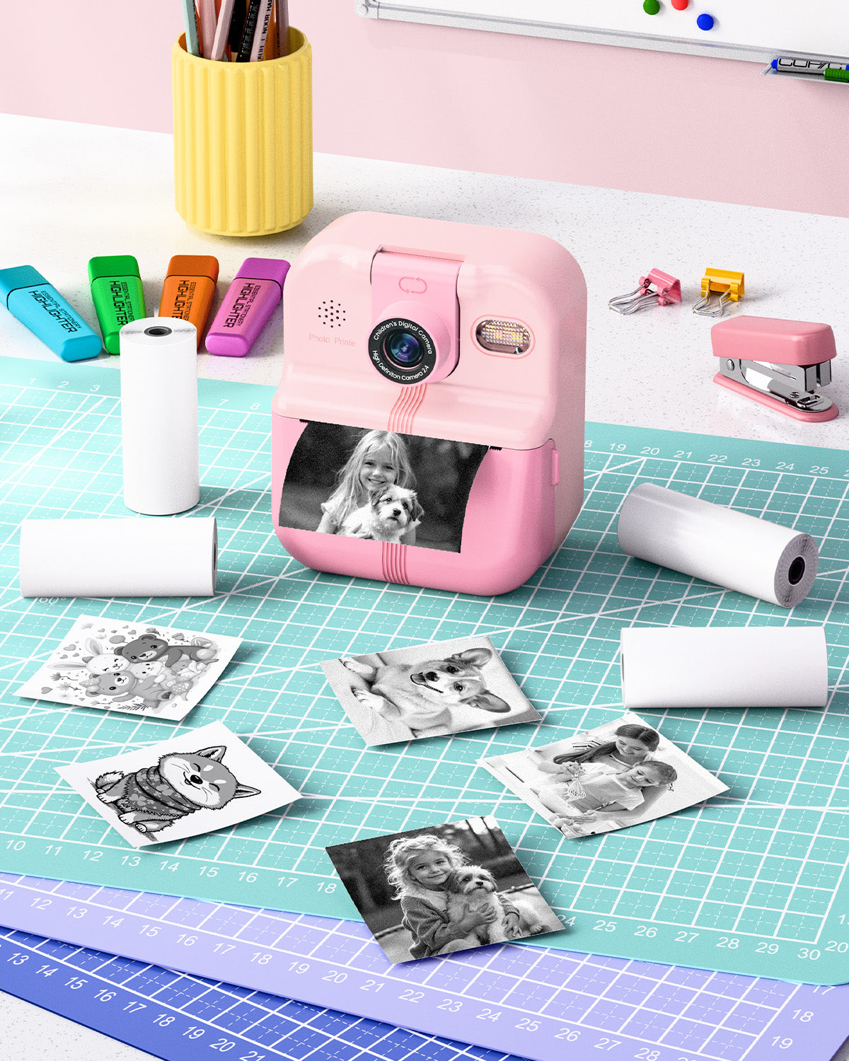 FunPhoto Thermal Photo Printer Paper 5 Rolls