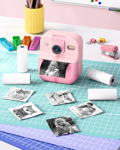 FunPhoto Thermal Photo Printer Paper 5 Rolls