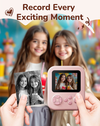 FunPhoto Thermal Photo Printer Paper 5 Rolls
