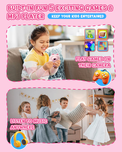 FunPhoto Thermal Mini Photo Printer for Boys Girls